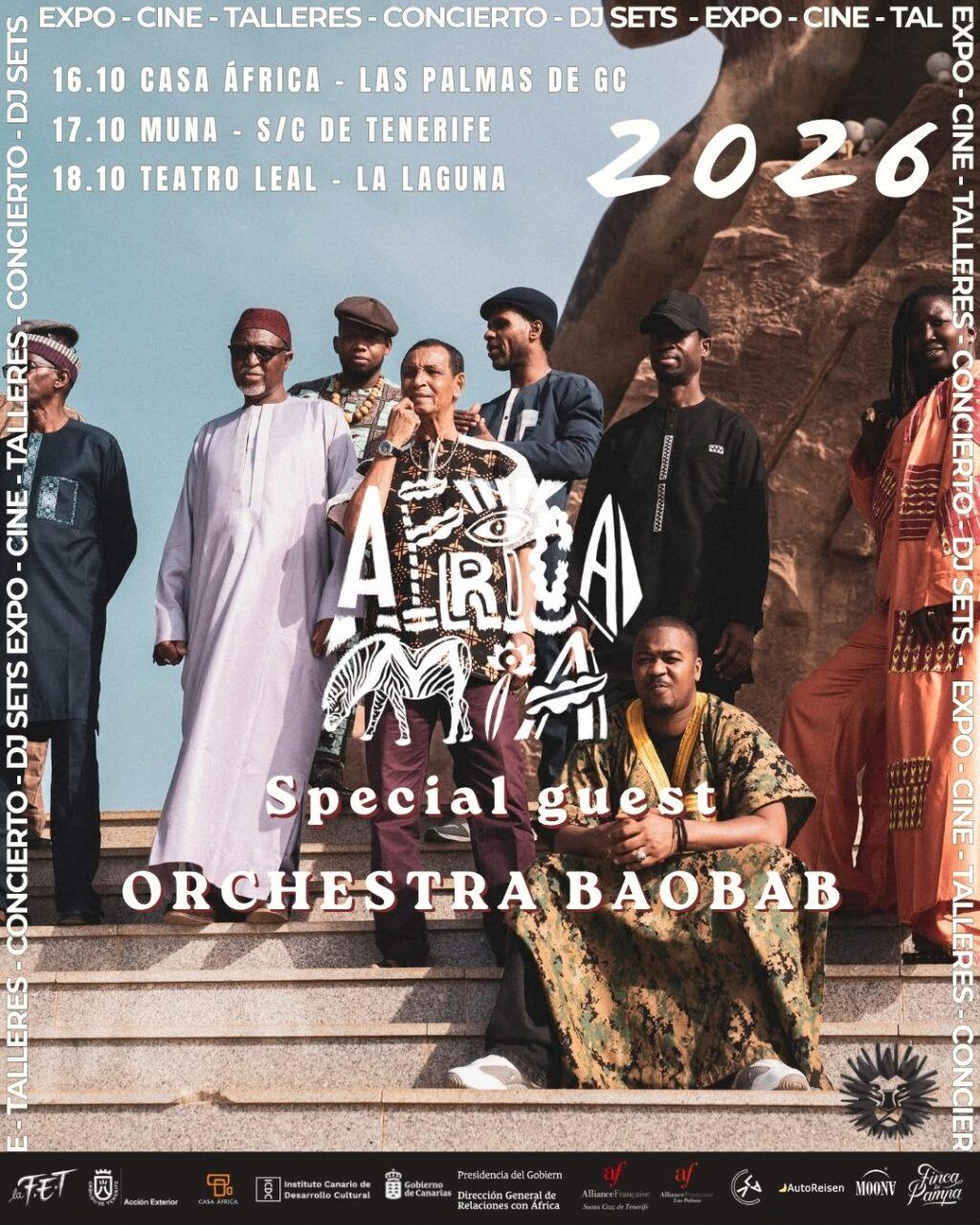 Orchestra Baobab: Concierto Imperdible en el Festival Africamía, Organizado por la Acción Exterior del Cabildo