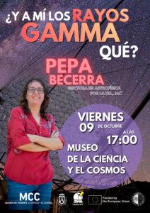 Descubre el Fascinante Mundo de los Rayos Gamma en la Nueva Charla Divulgativa del MCC
