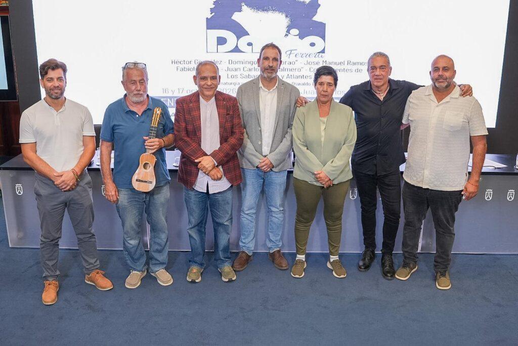 Gran Homenaje a Dacio Ferrera: El Cabildo y Arafo Celebran el Legado de la Música Popular Canaria