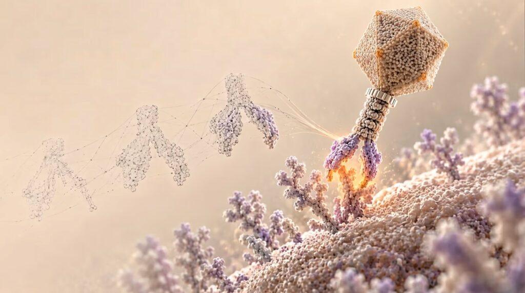 Virus diseñados por IA: la nueva esperanza en el tratamiento de infecciones bacterianas en pacientes